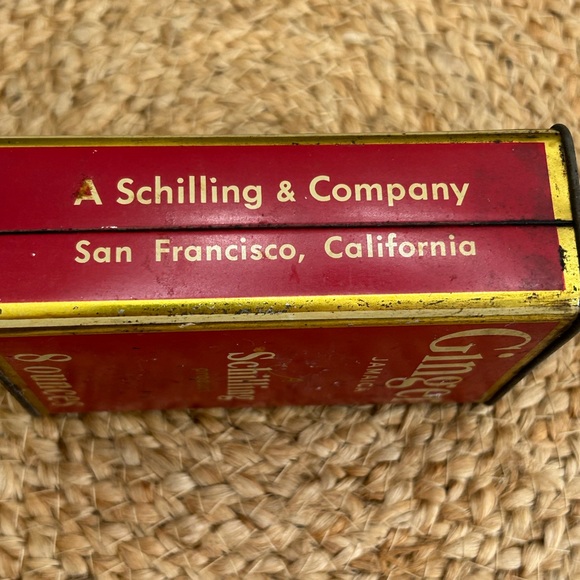 Vintage 8 ounce Schilling Tin Spice - Picture 3 of 6